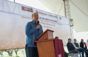 Natividad Castrejón entregó nuevos espacios educativos en beneficio de estudiantes de Alfajayucan