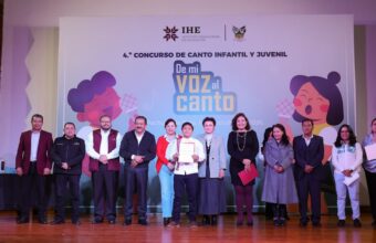 Premia SEPH el talento estudiantil en el 4.º Concurso de Canto “De mi Voz al Canto”