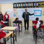 Más y mejores espacios para aprender; Natividad Castrejón entrega obra educativa por 12.9 mdp en Huichapan