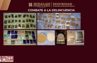 Desmantelan puntos de narcomenudeo en Pachuca y Tizayuca