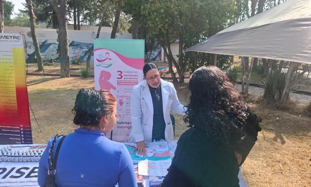 SSH refuerza detección del cáncer de mama en Hidalgo