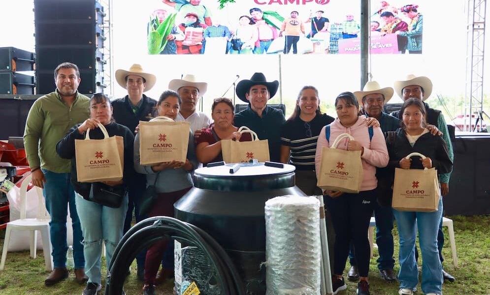 Más de 6.6 mdp fortalecen la productividad del campo de 8 municipios
