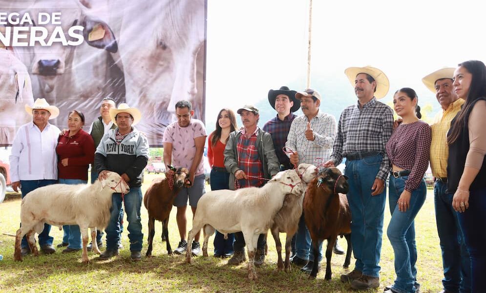 Impulsa Saderh la productividad pecuaria y soberanía alimentaria de 23 municipios