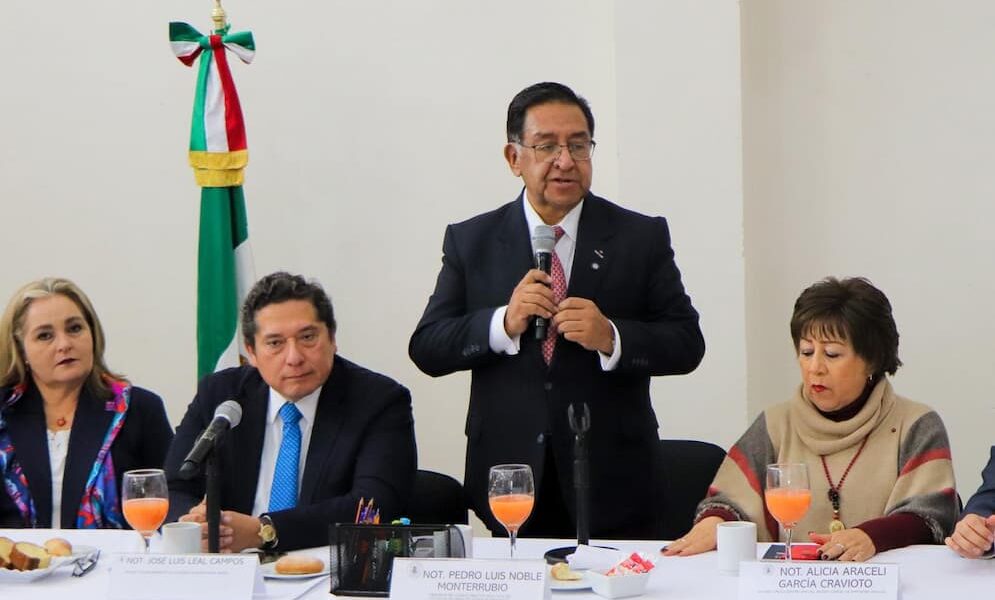 Notariado hidalguense se prepara para la entrada en vigor de la nueva Ley del Notariado