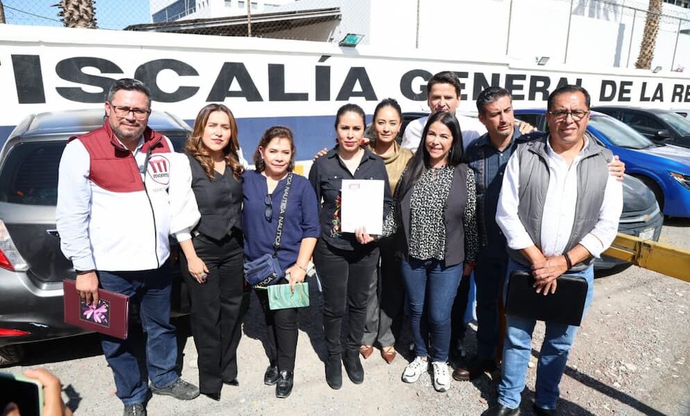 Denuncia Morena a Carolina Viggiano por presunta simulación fiscal