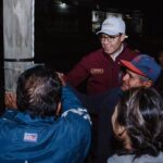 Jorge Reyes pone fin a 11 años de rezago en el alumbrado del bulevar Santa Catarina